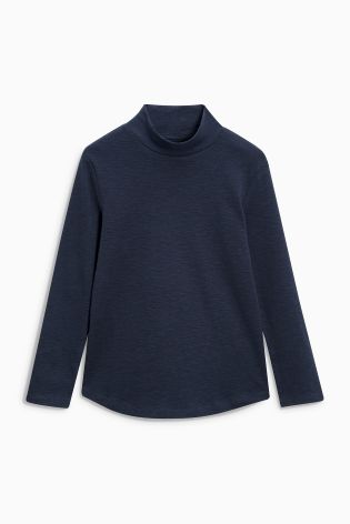 Long Sleeve Funnel Neck Top (3-16yrs)